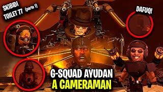 LOS CAMERAMAN y G-SQUAD se hacen AMIGOS  SKIBIDI TOILET 77 PART 1  Explicación y Secretos