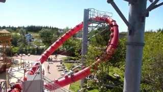 Stuck in double looping slide  im Doppel-Looping stecken geblieben