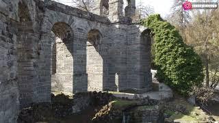 Old Aqueduct - Kassel Germany Drone Footage