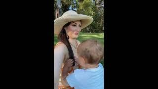 new breastfeeding vlog 2024  beautiful mom breastfeeding  Part 35