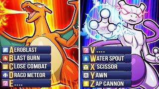 I Used The ENTIRE Alphabet for Attacks on a Pokemon Team