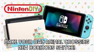 NintenDIY - Make your own Animal Crossing Nintendo Switch for LESS THAN $50