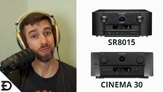 WORTH THE UPGRADE?  Marantz SR8015 v Cinema 30 Spec Breakdown NOT a review