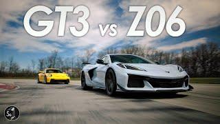 2023 Corvette Z06 vs Porsche GT3  Pushed to the Limits