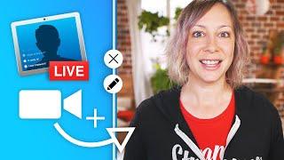 5 Live Stream Scenes With Camera Overlays