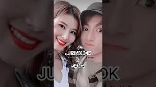 jungkooks ship with other female k-pop idols .. one is real .. #jk #btsarmygirl ...