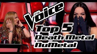 TOP 5 The Voice Death Metal  NuMetal