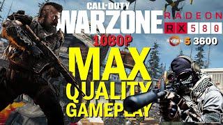 RX 580 Call of Duty Warzone  Max Quality Settings Gameplay 1080P