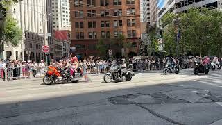2024 Dykes on Bikes Kick off San Francisco Pride Parade 2 min