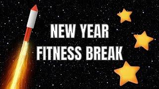 New Year Celebration Fitness Break - Virtual Workout Get Active Games