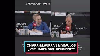 CHIARA UND LAURA ERWÄHNEN DEN NIVEAULOSEN SPRUCH VON SIMA #FAMEFIGHTING