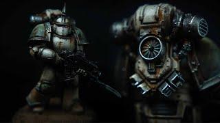 Death Guard  MK3 Power Armour  Horus Heresy  Grimdark