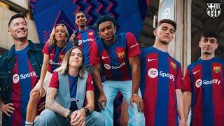  FC BARCELONA NEW HOME KIT 20232024 - Making Of 