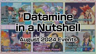 Pokemon Masters EX DATAMINE IN A NUTSHELL August 2024 Events