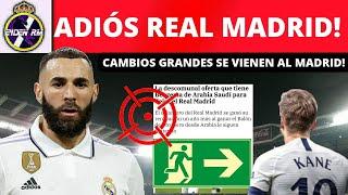   LA SALIDA DE BENZEMA CAMBIA TODO EN EL MADRID EN LOS FICHAJES  FLORENTINO PÉREZ  LO TIENE CLARO 