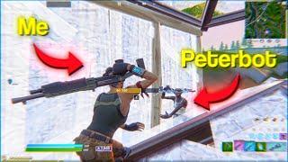 I fought FNCS WINNER Peterbot in Arena… Fortnite