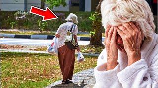 Cameras Followed This Old Woman Living Alone At Home And The Footage Is Heartbreaking