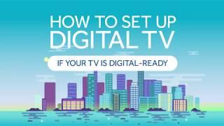 How to set up your TV digital-ready – English