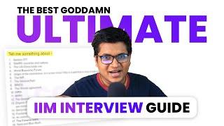 Ultimate IIM IPM Interview Guide - Introduction Questions & PI Preparation