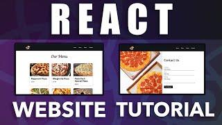 Code A React Website Tutorial  ReactJS Tutorial For Beginners