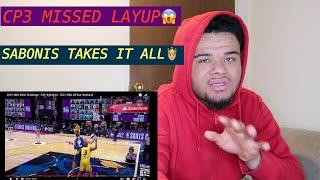 2021 NBA Skills Challenge - Full Highlights-CP3 MISSED LAYUP SABONIS TAKES IT ALL  REACTION