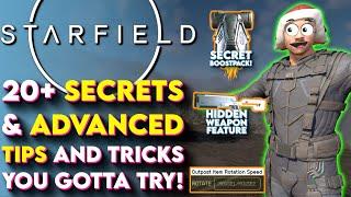 20+ Secrets and ADVANCED Tips and Tricks Starfield Doesn’t Want You To Know - Starfield Tips