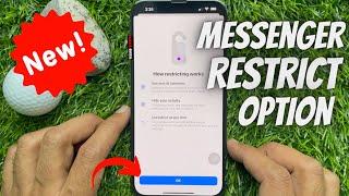 How To Restrict Someone On Messenger  Messenger Restrict Option