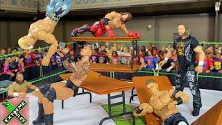 2024 Tables Elimination WWE Action Figure Match Cody Rhodes Bullet Club In Action