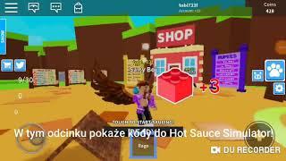 Kody do Hot Sauce Simulator