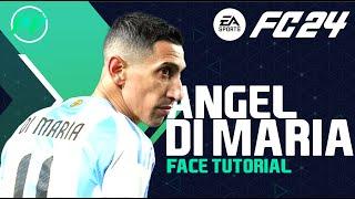 EA FC 24 ANGEL DI MARIA FACE -  Pro Clubs Face Creation - CAREER MODE - LOOKALIKE ARGENTINA