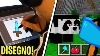 HO DISEGNATO LA GRAFICA DI MINECRAFT COME UN CARTONE ANIMATO - MINECRAFT ITA