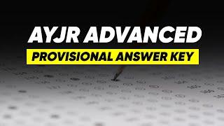 AYJR Advanced 2023 Provisional Answer Keys
