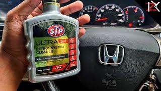 How To Add Fuel Additives STP 5 in 1 Ultra PetrolDiesel Cleaner  PROOF It Cleans