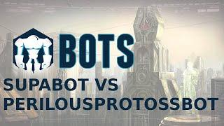 Distruptor Bot Micro - Starcraft 2 Bots - SupaBot vs PerilousProtossBot