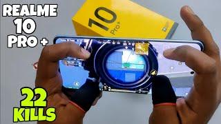 Realme 10 Pro+ 5G BGMI Game Test  Power Of Mediatek Dimensity 108022 KILLS Solo