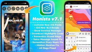 Honista v7.1 Tutorial  New Features Show Deleted Massage  Honista iPhone Story  Honista v7.1