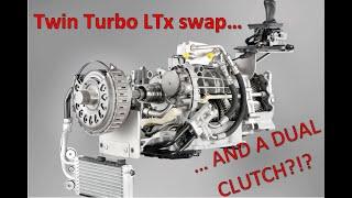 C1500R Build Episode #18 We are DUAL CLUTCH swapping LTx Twin Turbo with GS7D36SG DCT