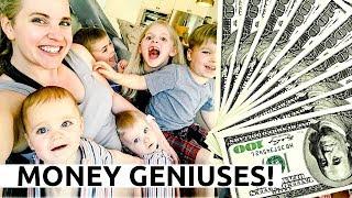 HOW TO RAISE KIDS WHO ARE SMART ABOUT MONEY