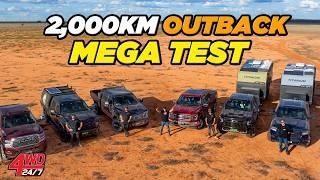 2024 RAM vs CHEVY vs FORD TORTURE TEST Heavy towing dirt roads - SHOCK WINNER & major problems