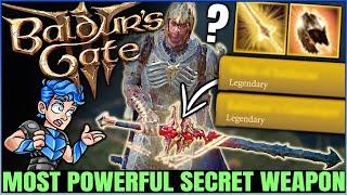 Baldurs Gate 3 - Only 1% of Players Will Get the Legendary Greatsword - Balduran Giantslayer Guide