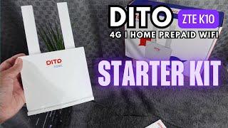 DITO HOME Prepaid  Unboxing with speed test and  short review.