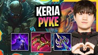 LEARN HOW TO PLAY PYKE SUPPORT LIKE A PRO  T1 Keria Plays Pyke Support vs Leona  Season 2024