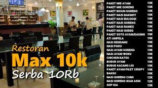 Restoran Serba 10rb Max 10K - Puncak
