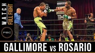 Rosario vs Gallimore FULL FIGHT April 29 2017 - PBC on FS1