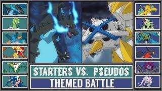 STARTER POKÉMON vs. PSEUDO LEGENDARYS Pokémon SunMoon