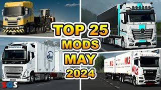 ETS2 1.50 TOP 25 MODS - MAY 2024