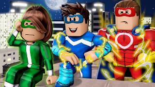 The SUPERHERO Families Of Roblox Full Movie