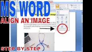  How To Align An Image In MS Word Document 