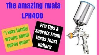 Guitar Building Pro Tip... The Amazing Iwata LPH400