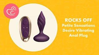 Rocks Off Petite Sensations Desire Vibrating Anal Plug Review  EasyToys